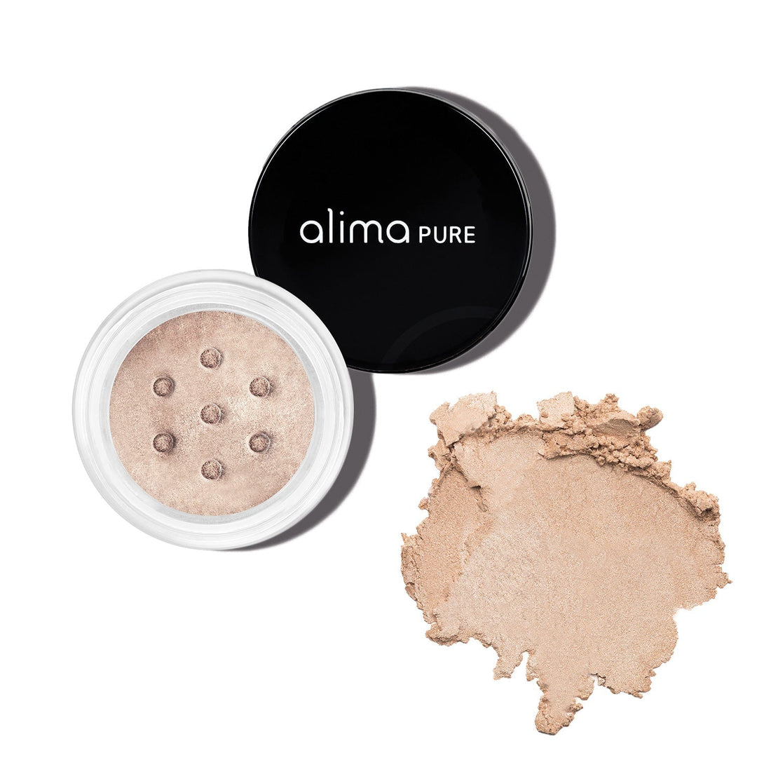 Loose Mineral Eyeshadow - with metallic, shimmering or matte finish North Glow