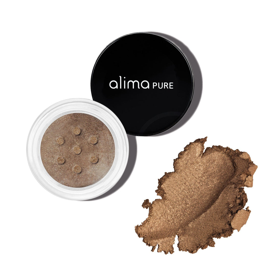 Loose Mineral Eyeshadow - with metallic, shimmering or matte finish North Glow