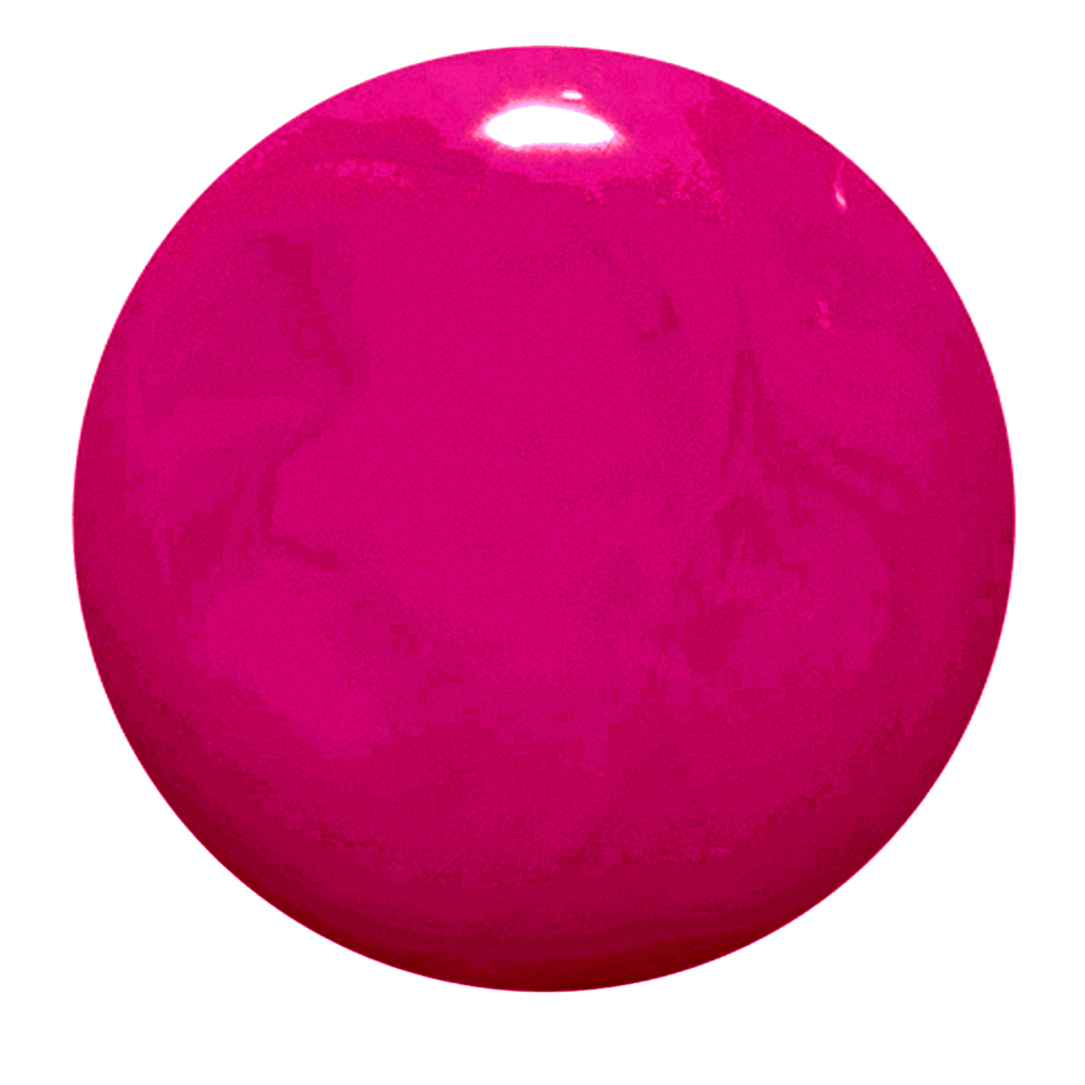 Nailberry nail polish Fuchsia in Love color sample.