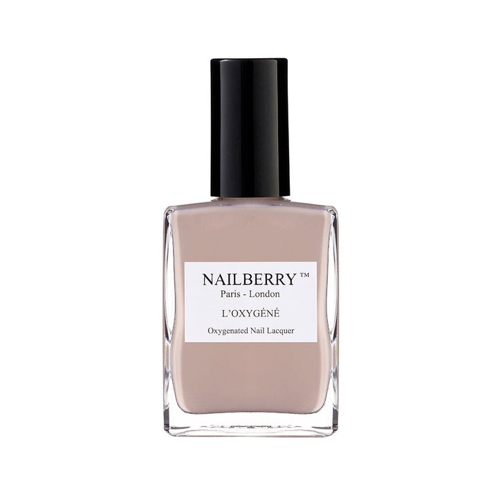 Nailberry nail polish bottle Simplicity against white background.