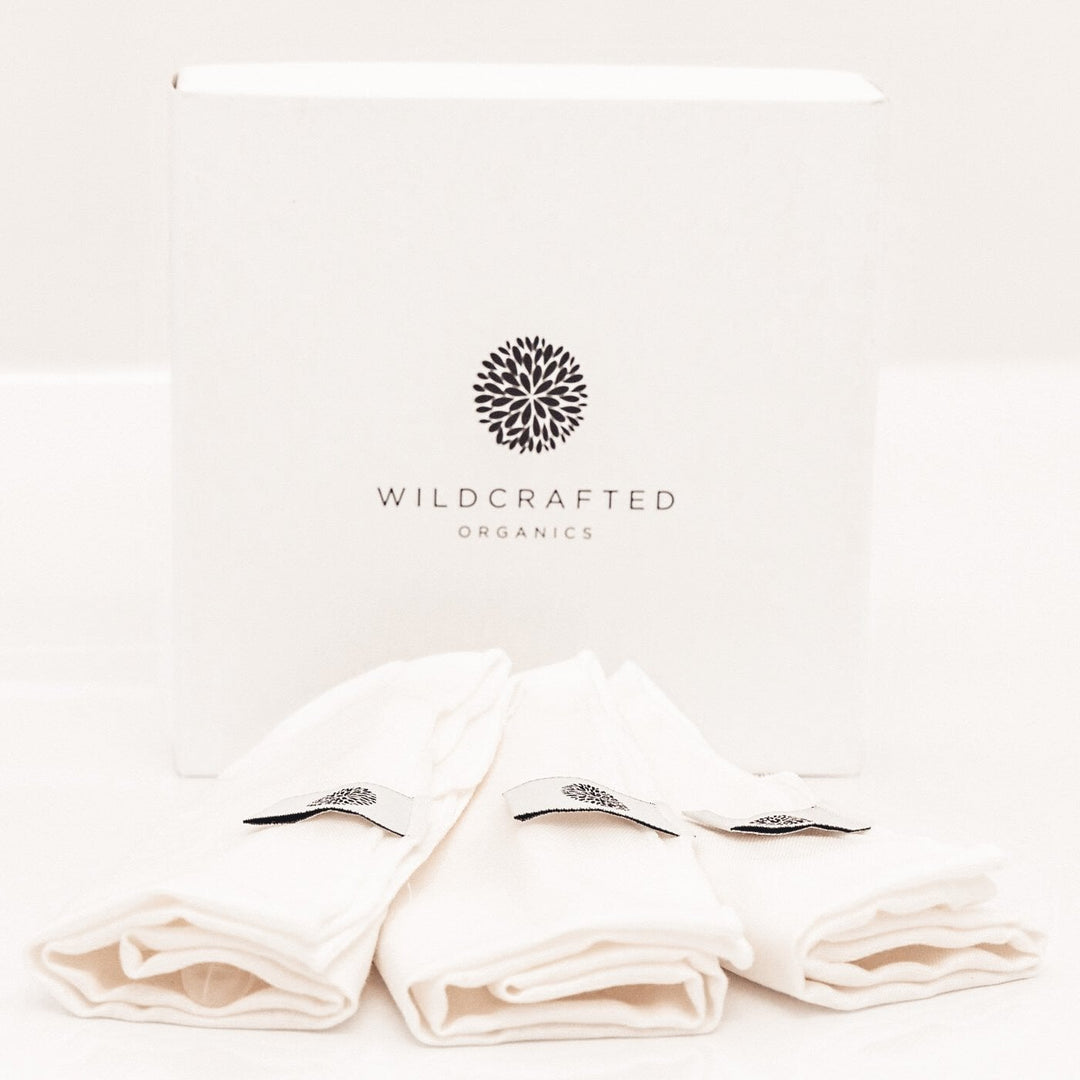 Luxury Cleansing Cloths | Wildcrafted Organics - Muslin Cloths North Glow