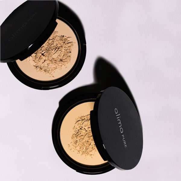 Pressed Foundation - pressed powder foundation with rosehip antioxidant complex.