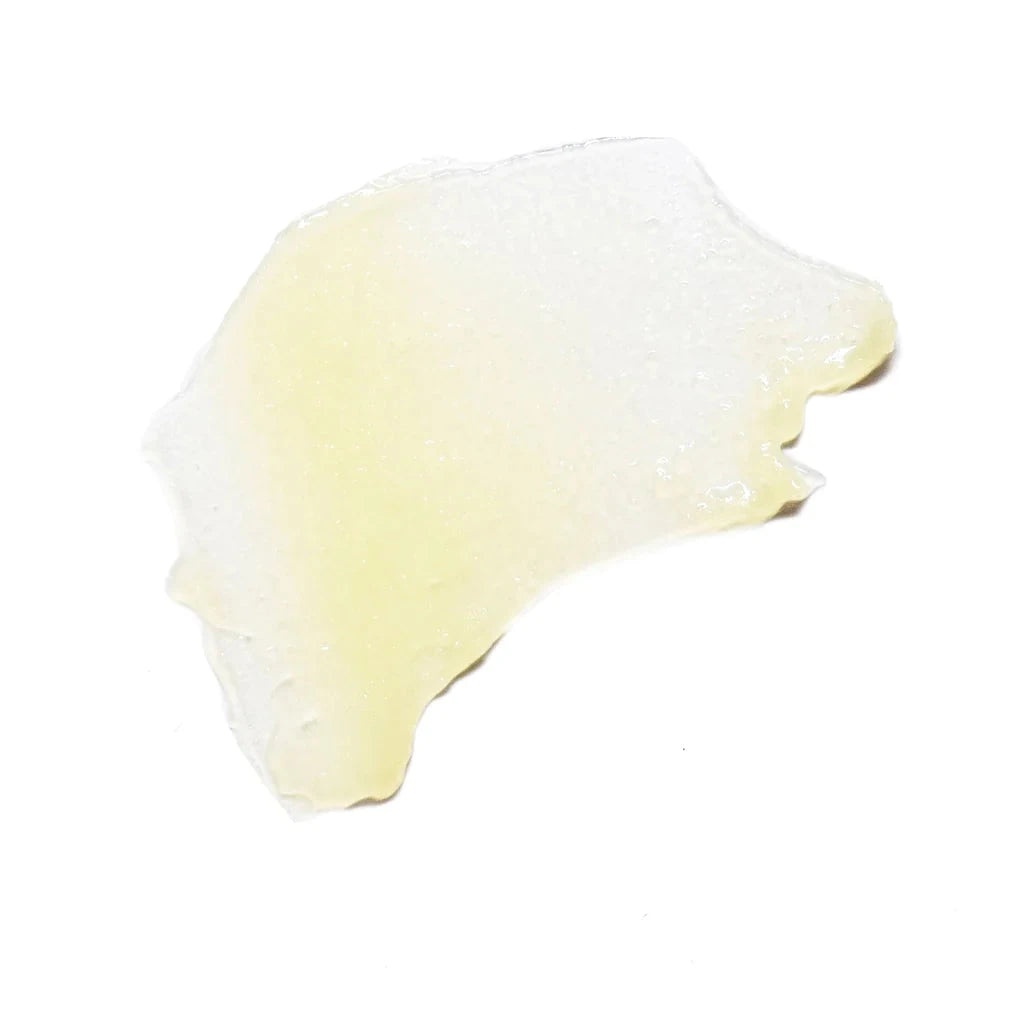 Texture example of the UMA Santal Body Balm North Glow