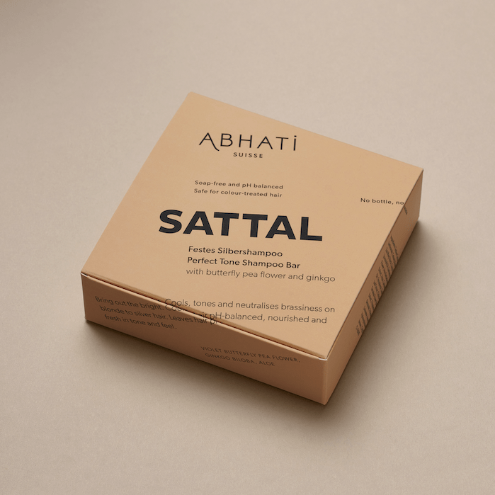 SATTAL - Silber-Shampoo am Stück |ABHATI SUISSE North Glow