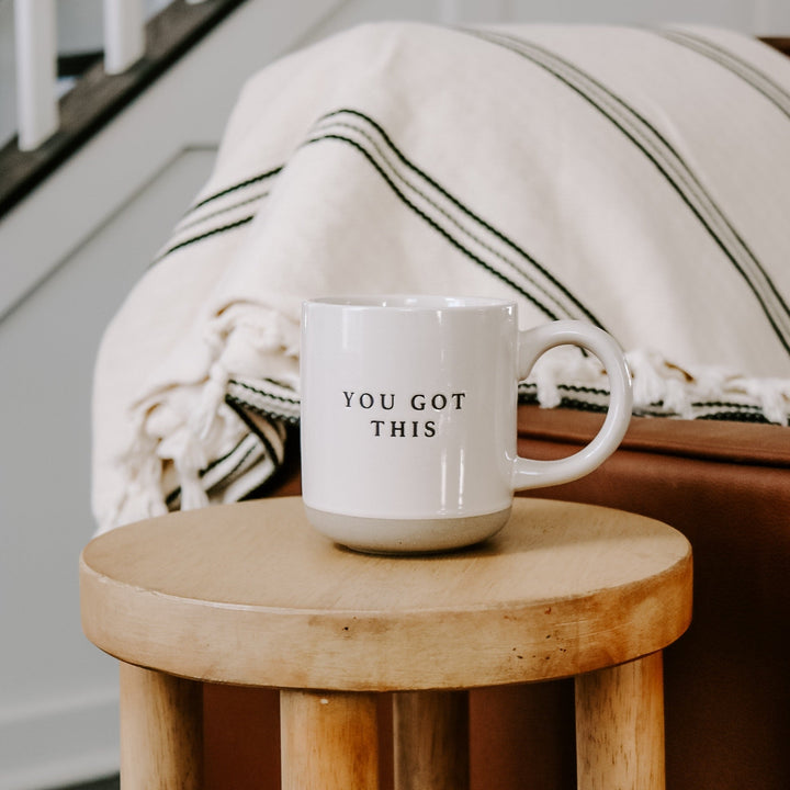 Sweet Water Decor | Cremefarbene Kaffeetasse "You got this" (Du schaffst/machst das)