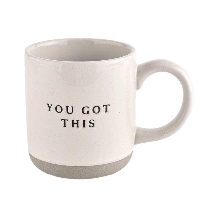 Sweet Water Decor | Cremefarbene Kaffeetasse "You got this" (Du schaffst/machst das)