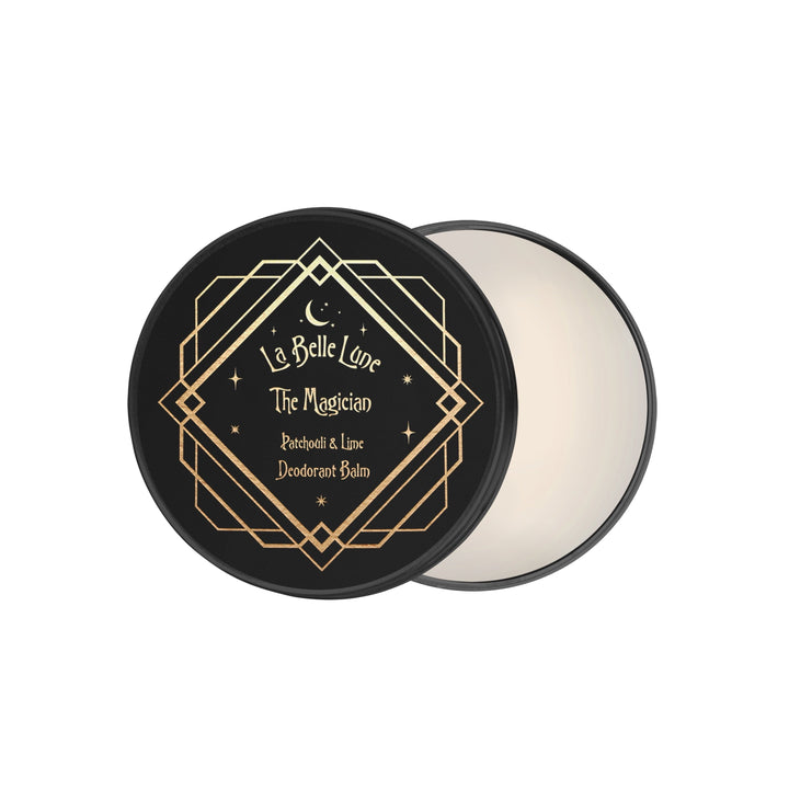 Vegane Deocreme The Magician geöffnet – cremige Textur im Glas