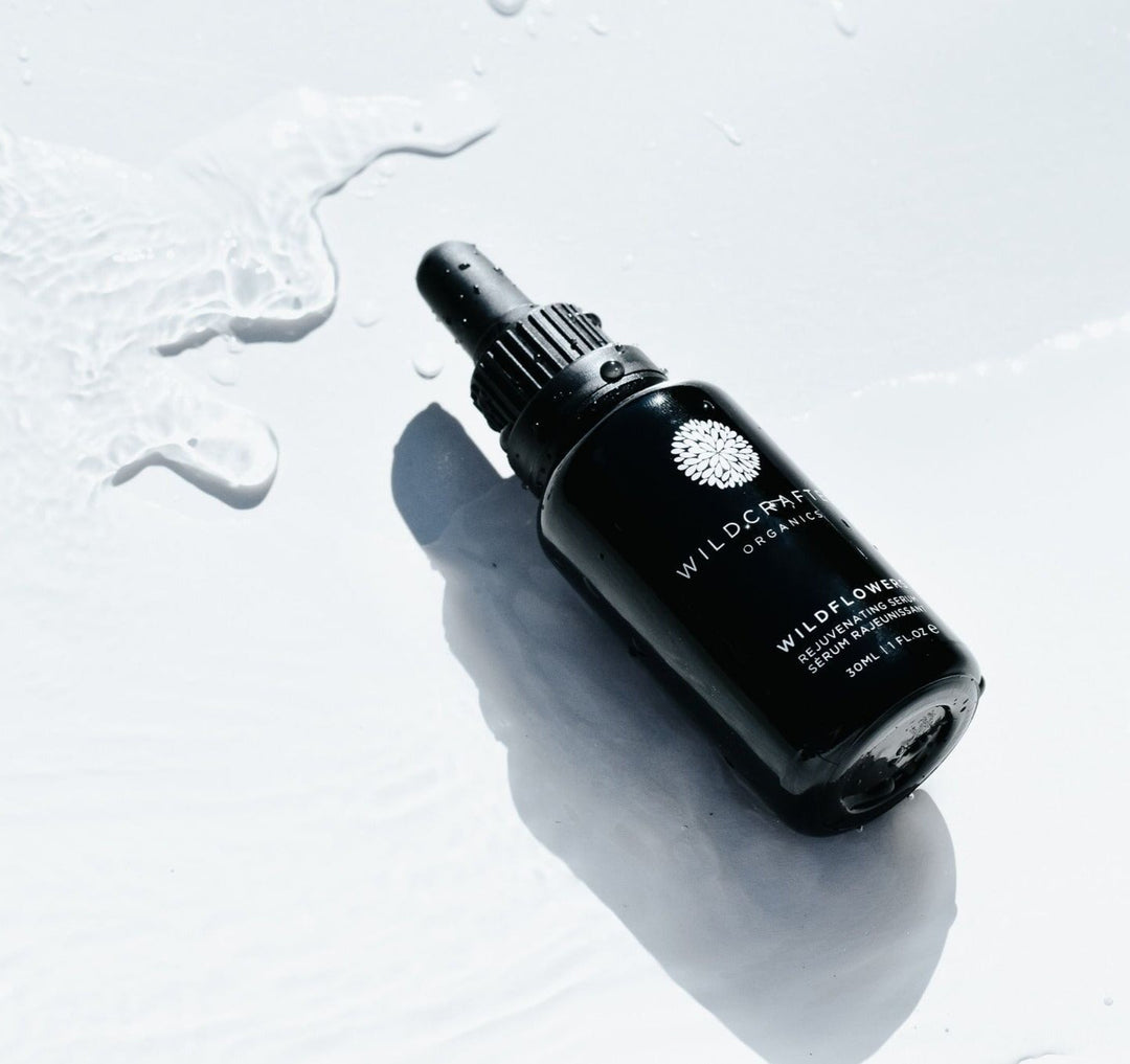 Wildflowers Rejuvenating Serum - Anti-Aging Serum with CoQ10, Vitamin C and Squalane North Glow