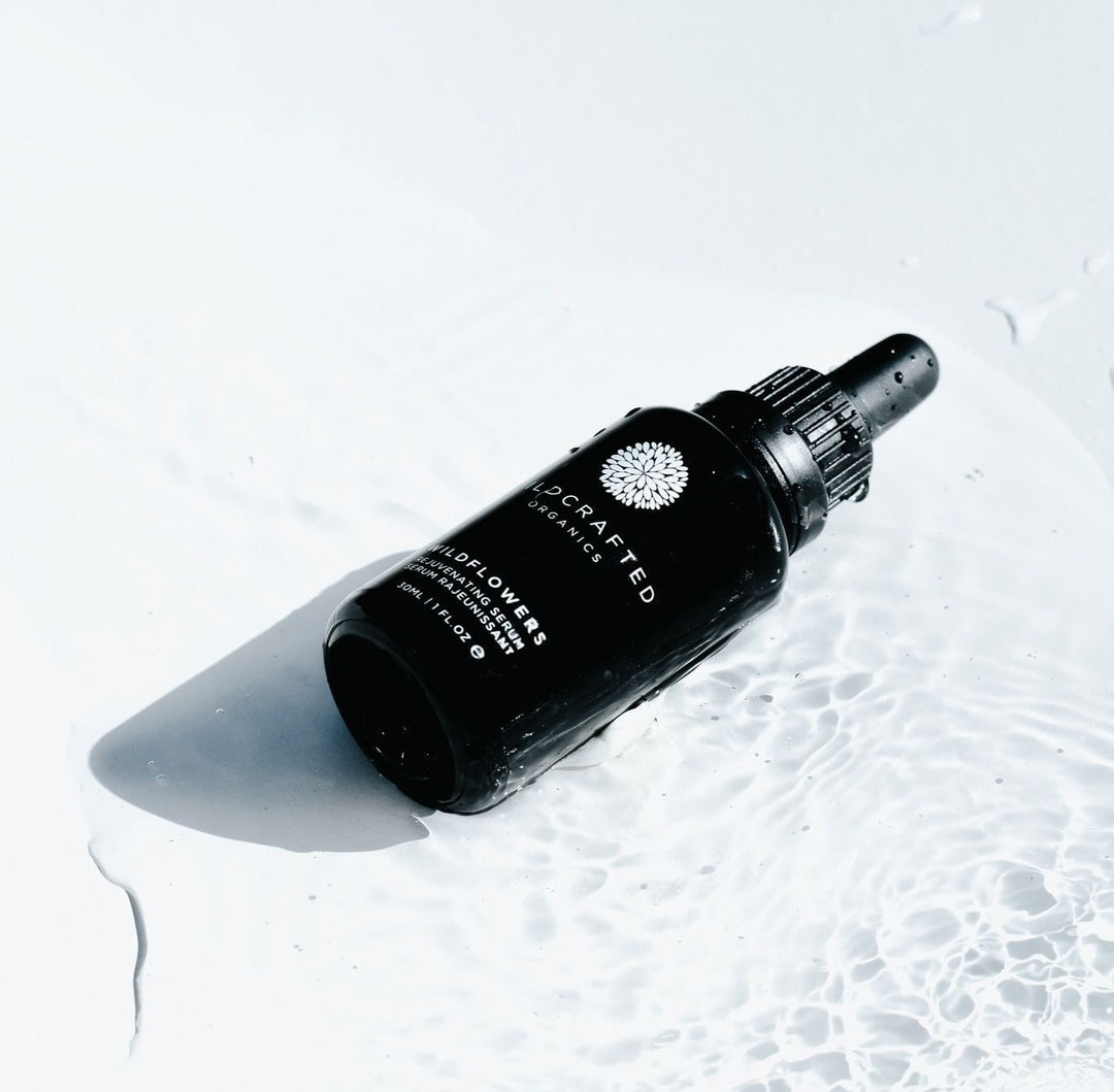 Wildflowers Rejuvenating Serum - Anti-Aging Serum with CoQ10, Vitamin C and Squalane North Glow