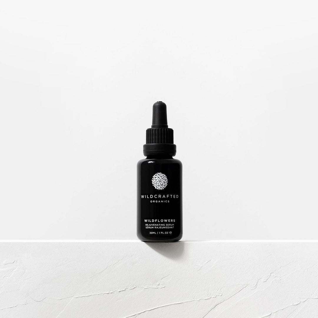 Wildflowers Rejuvenating Serum - Anti-Aging Serum with CoQ10, Vitamin C and Squalane North Glow