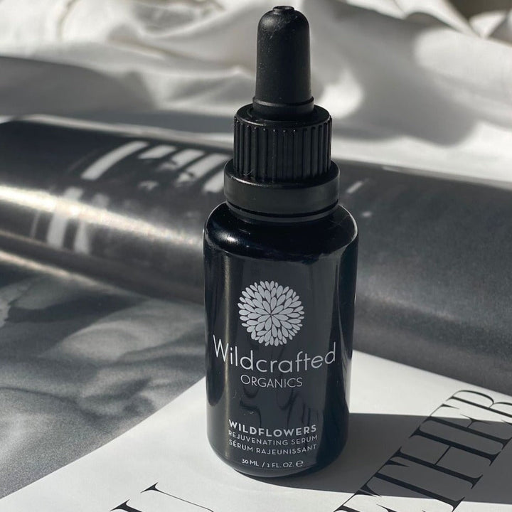 Wildflowers Rejuvenating Serum - Anti-Aging Serum with CoQ10, Vitamin C and Squalane